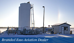 Branded Esso Aviation dealer